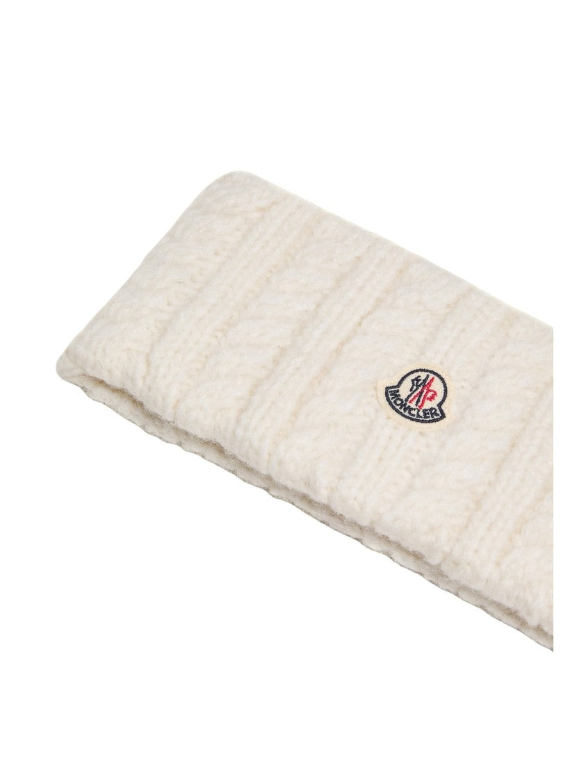 Moncler Headband Textured Alpaca-Blend Headband