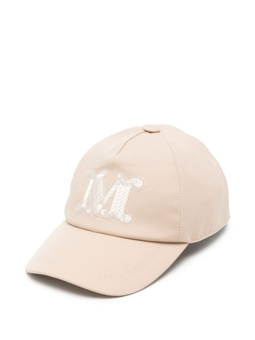 Max Mara Structured Cap With Curved Brim