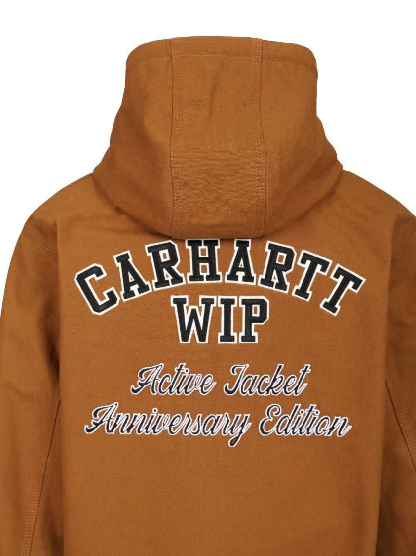Carhartt Wip Smooth Black Leather Jacket