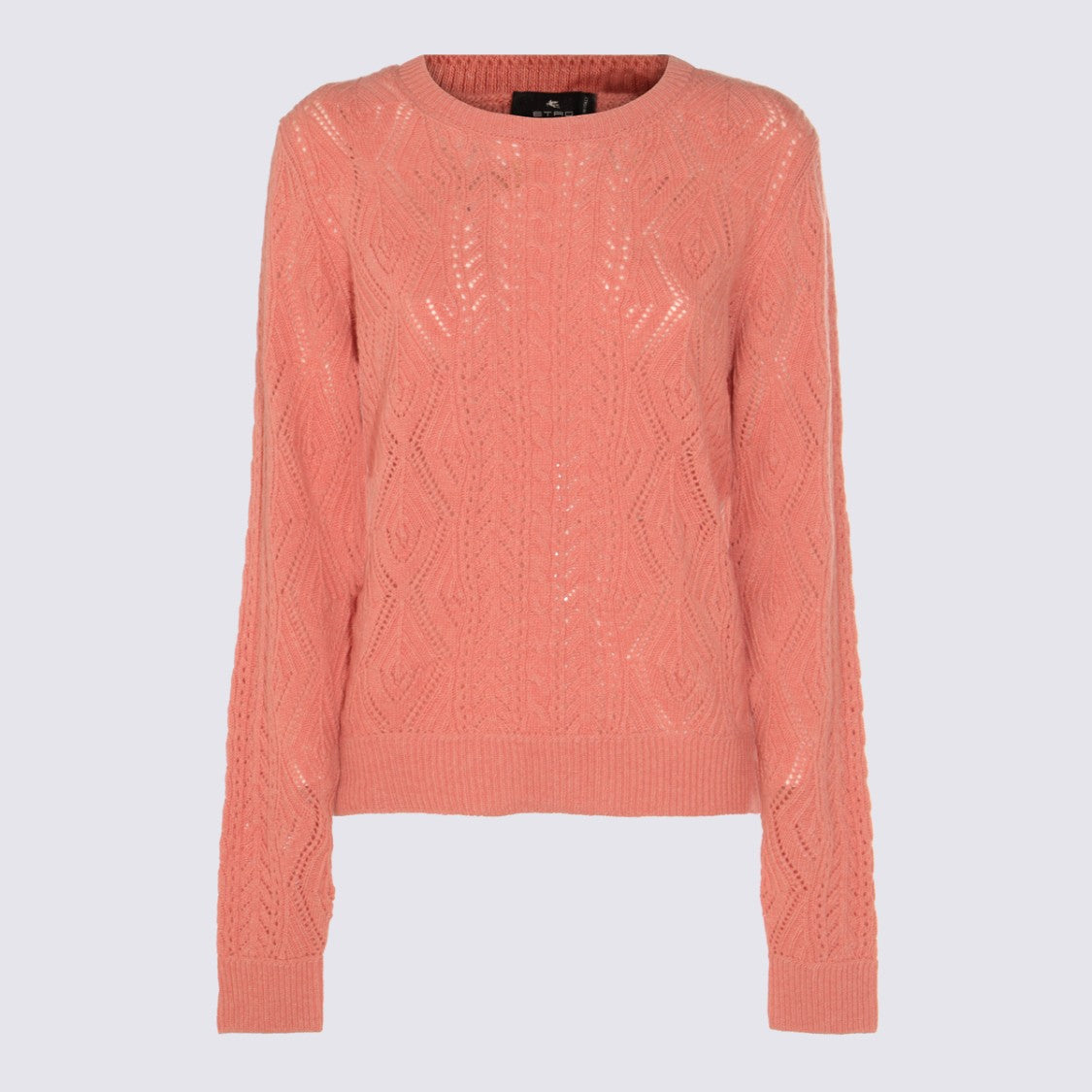 Etro Pink Cotton Knitwear