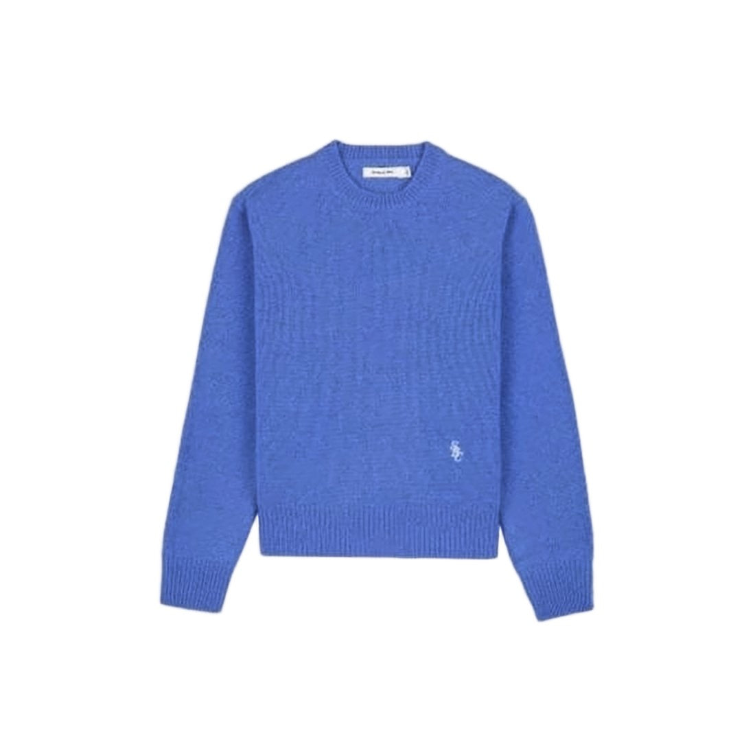 Sporty And Rich Vibrant Blue Wool Sweater