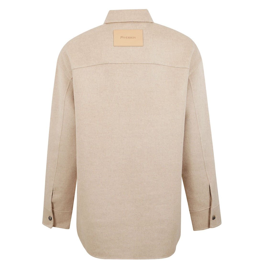 J. W. Anderson Oversized Shirt Jacket With Hidden Button Closure