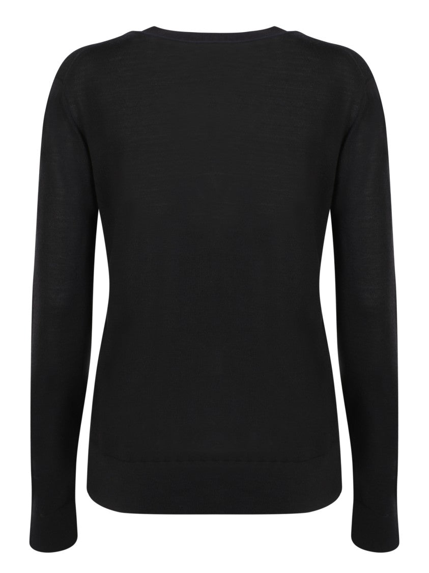 Tory Burch Black Simone Cardigan