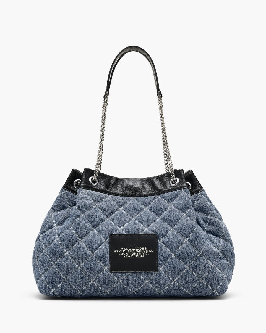 Marc Jacobs Quilted Bag With Black Leather Trim