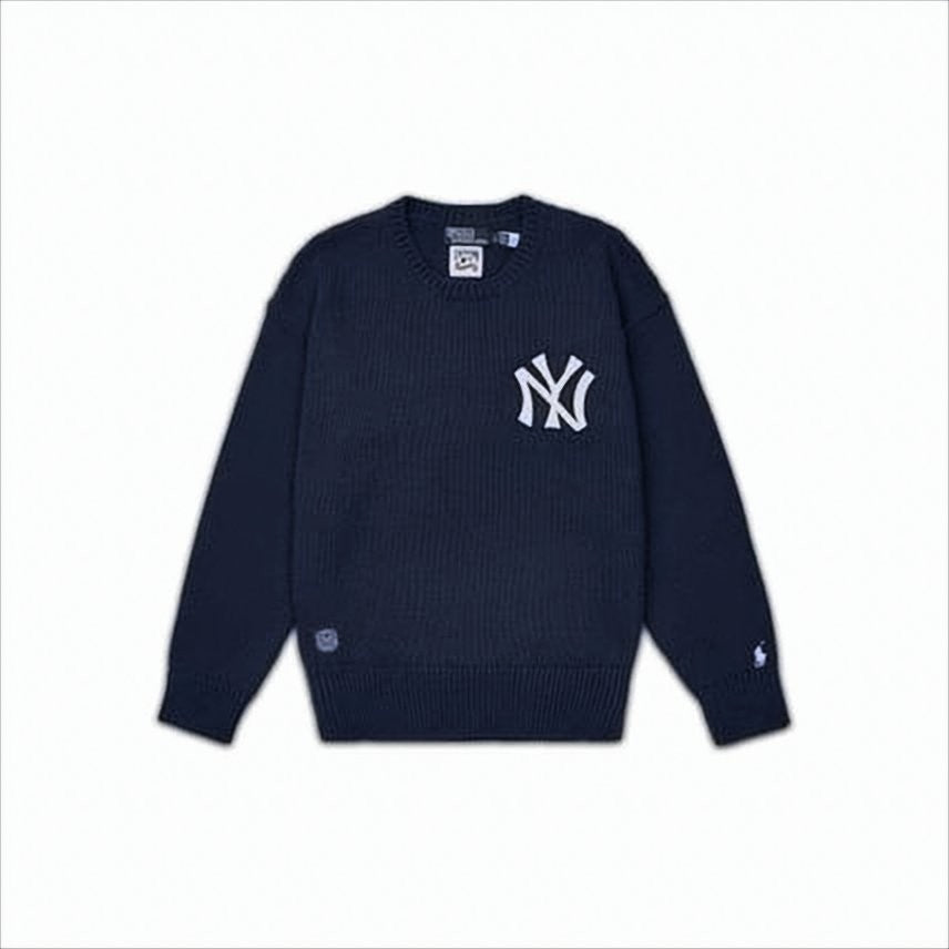 Polo Ralph Lauren Navy Blue Ribbed Sweater