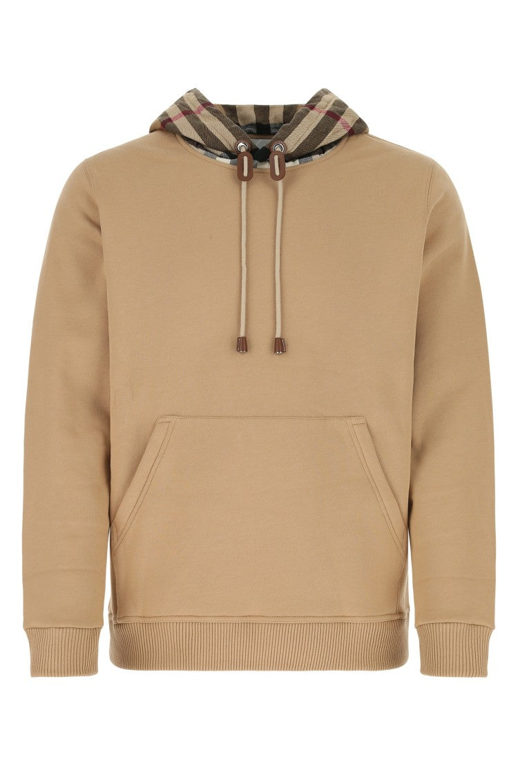 Burberry Beige Cotton Blend Sweatshirt