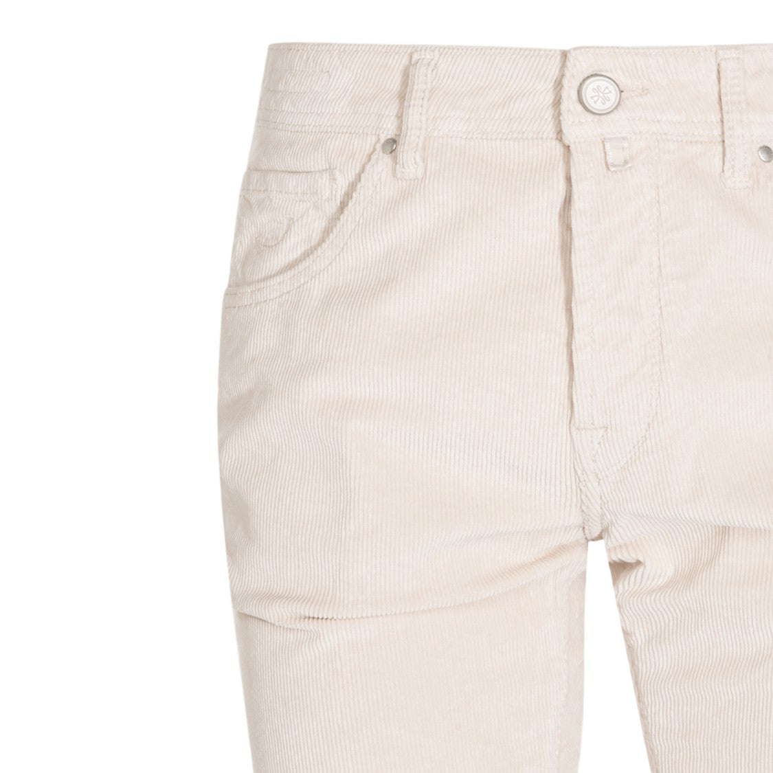 Jacob Cohen Slim-Fit Corduroy Trousers With Minimalist Five-Pocket Design