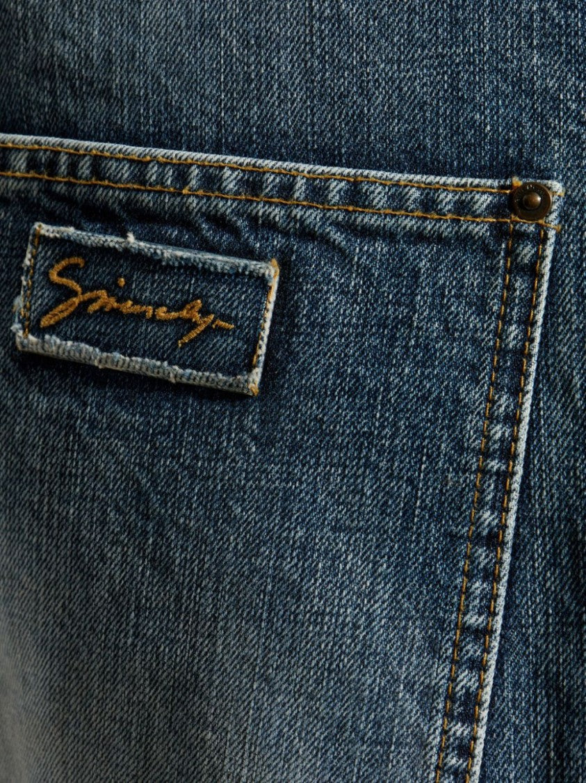 Givenchy Faded Blue Denim Trousers