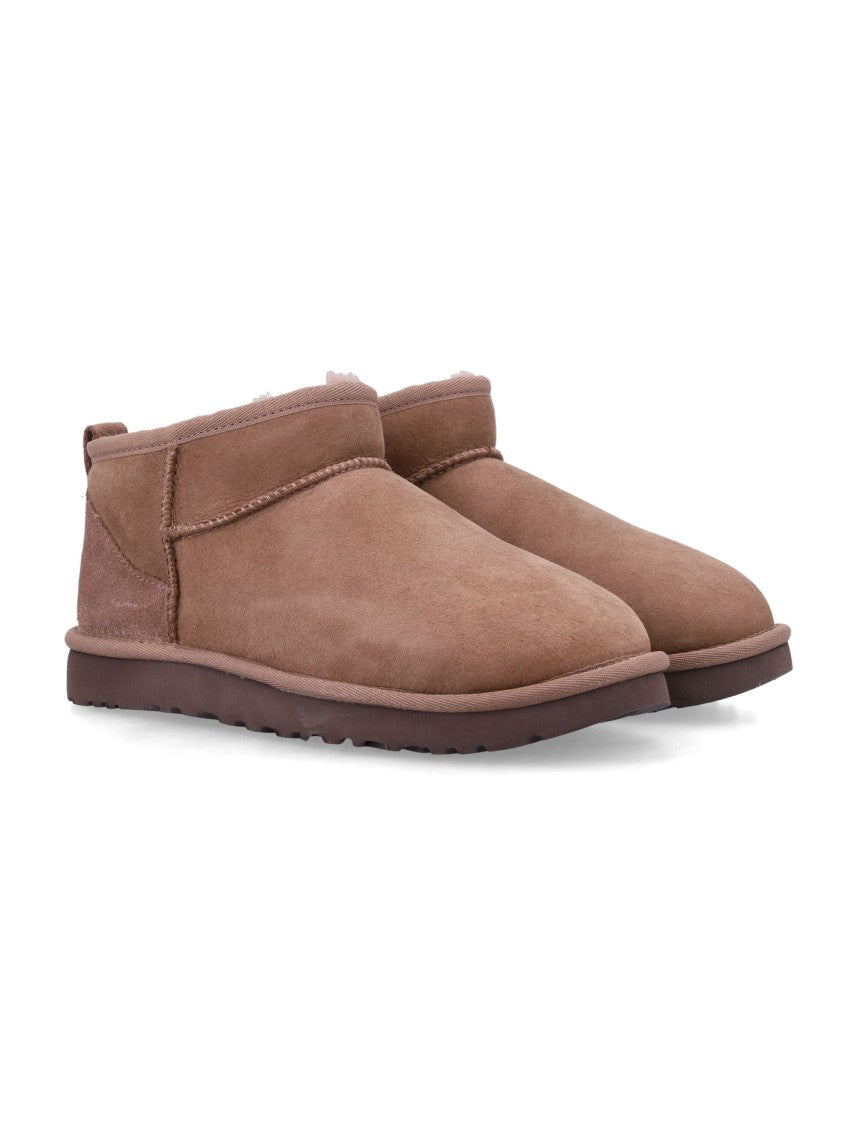 Ugg Classic Ultra Mini Suede Ankle Boots