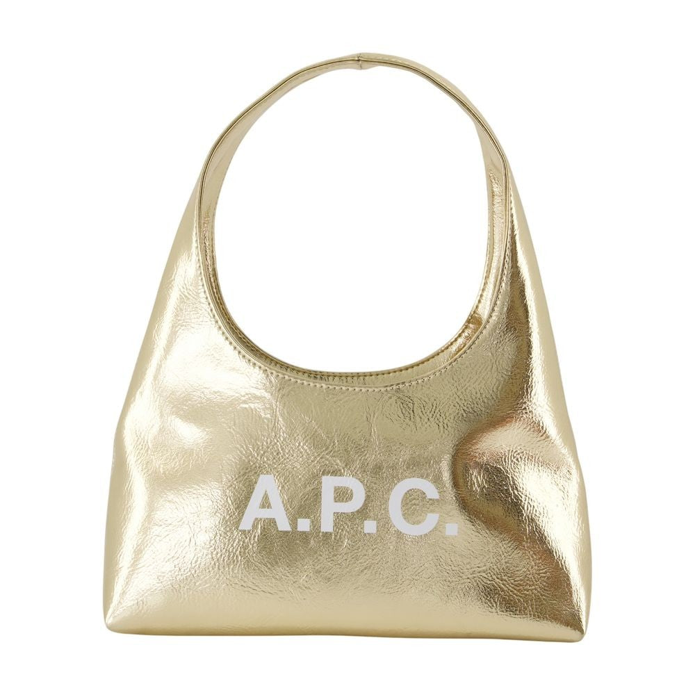 A.P.C. Baby Ninon Shoulder Bag - Synthetic - Gold