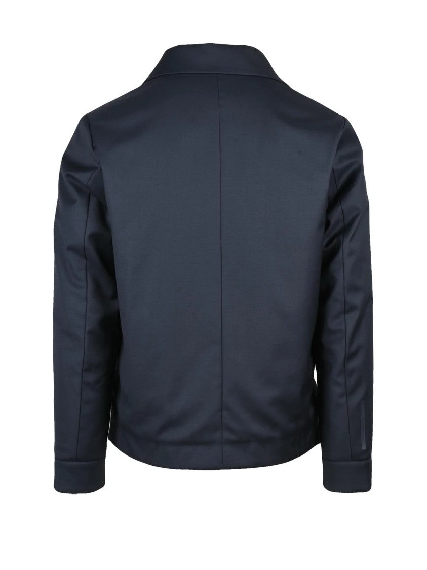 People Of Shibuya Iwate Coat With Structured Design And Zip Closure