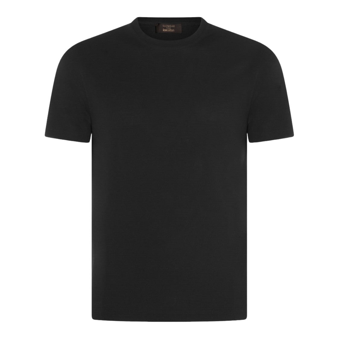 Zanone Fitted Black T-Shirt