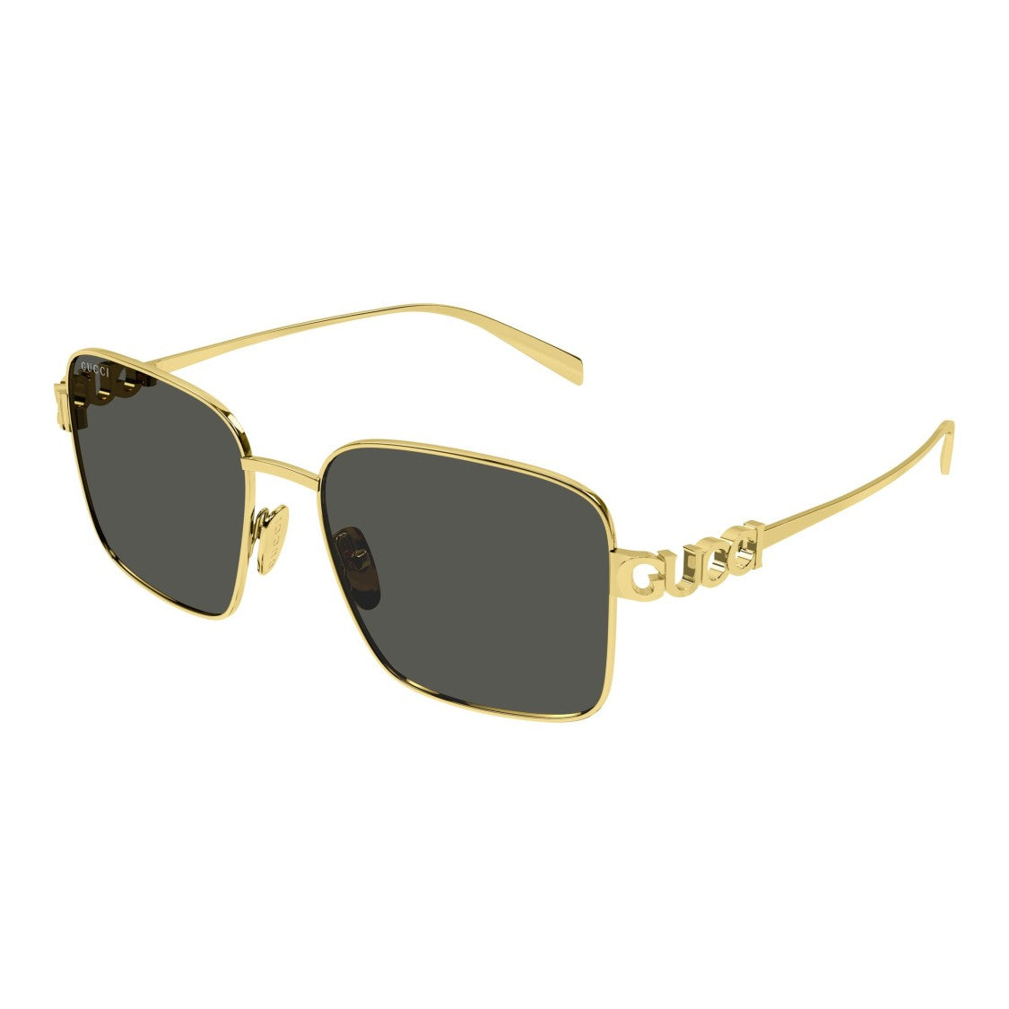 Gucci Gg1937s Square-Shaped Metal Sunglasses