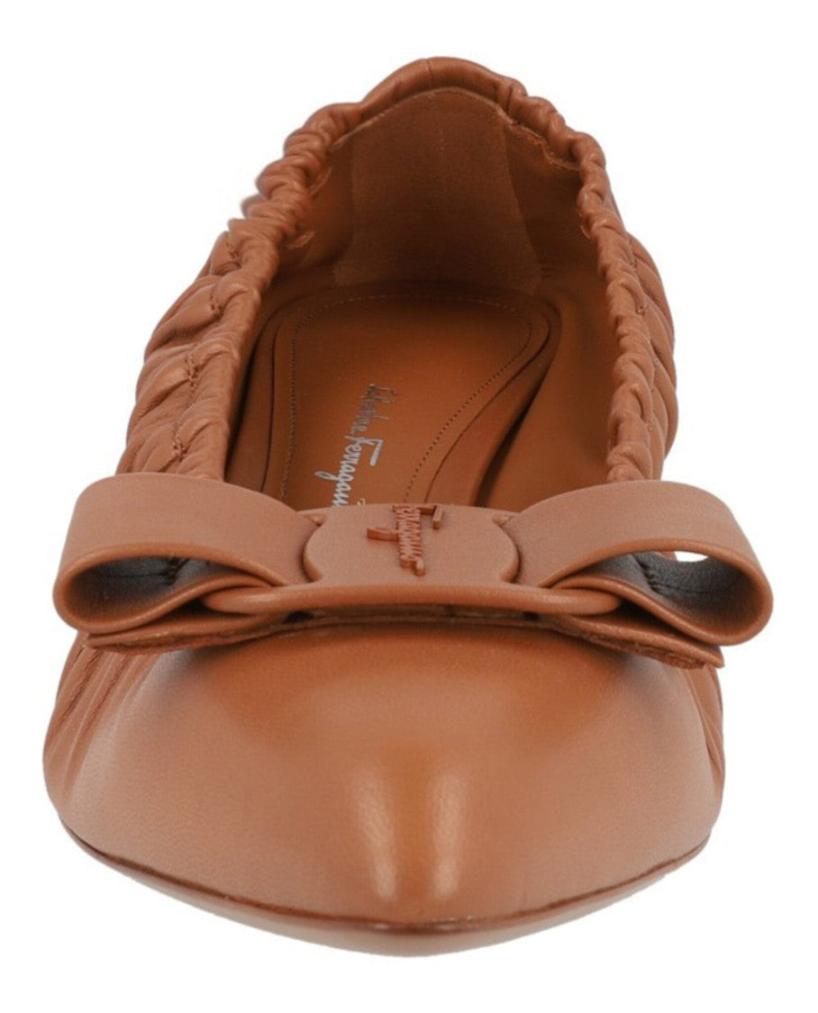 Ferragamo Viva Ruff Flats - Narrow Width