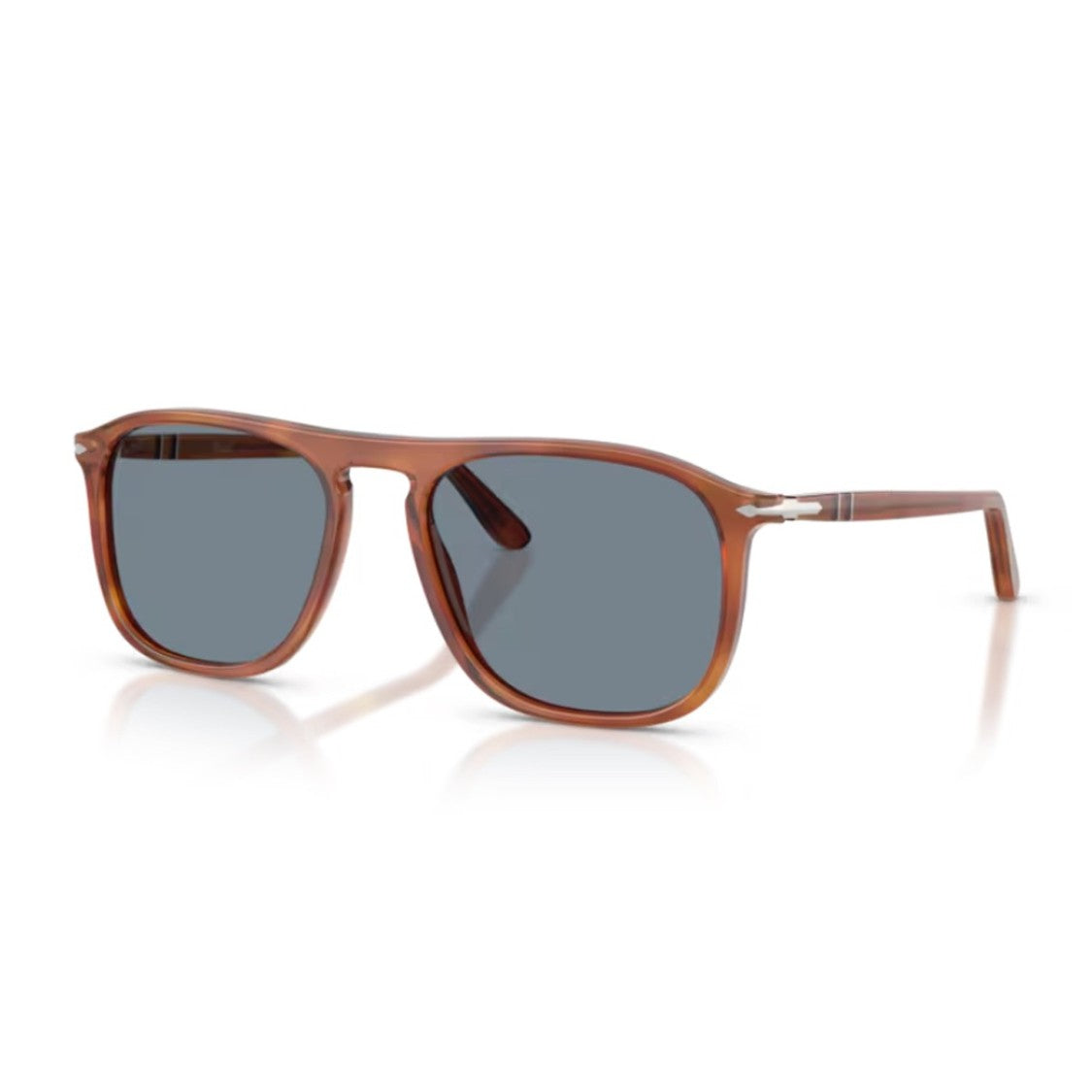 Persol Siena Terra Po3392s Acetate Squared Sunglasses