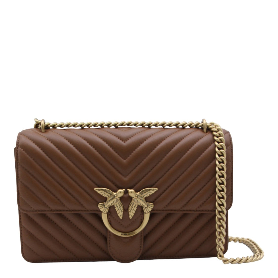 Pinko Quilted Rectangular Handbag