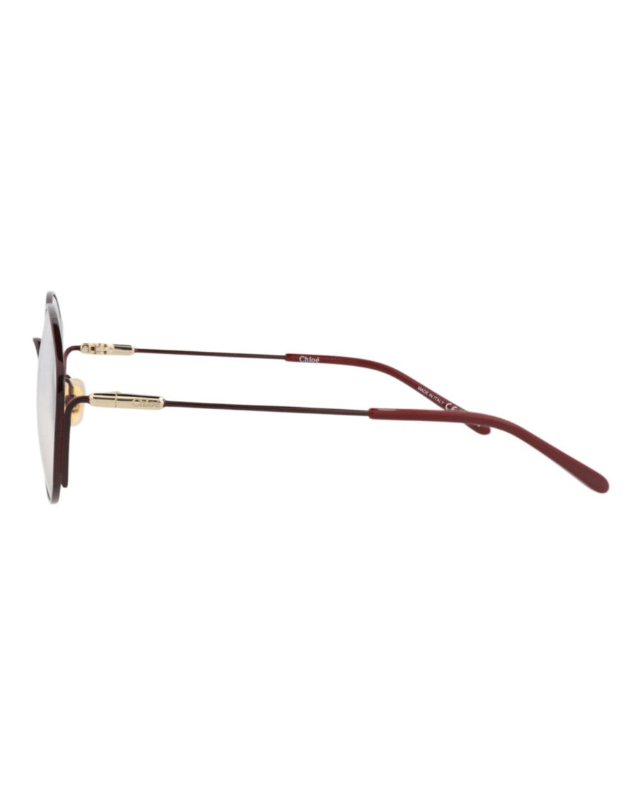 Chloé Cat Eye-Frame Metal Sunglasses