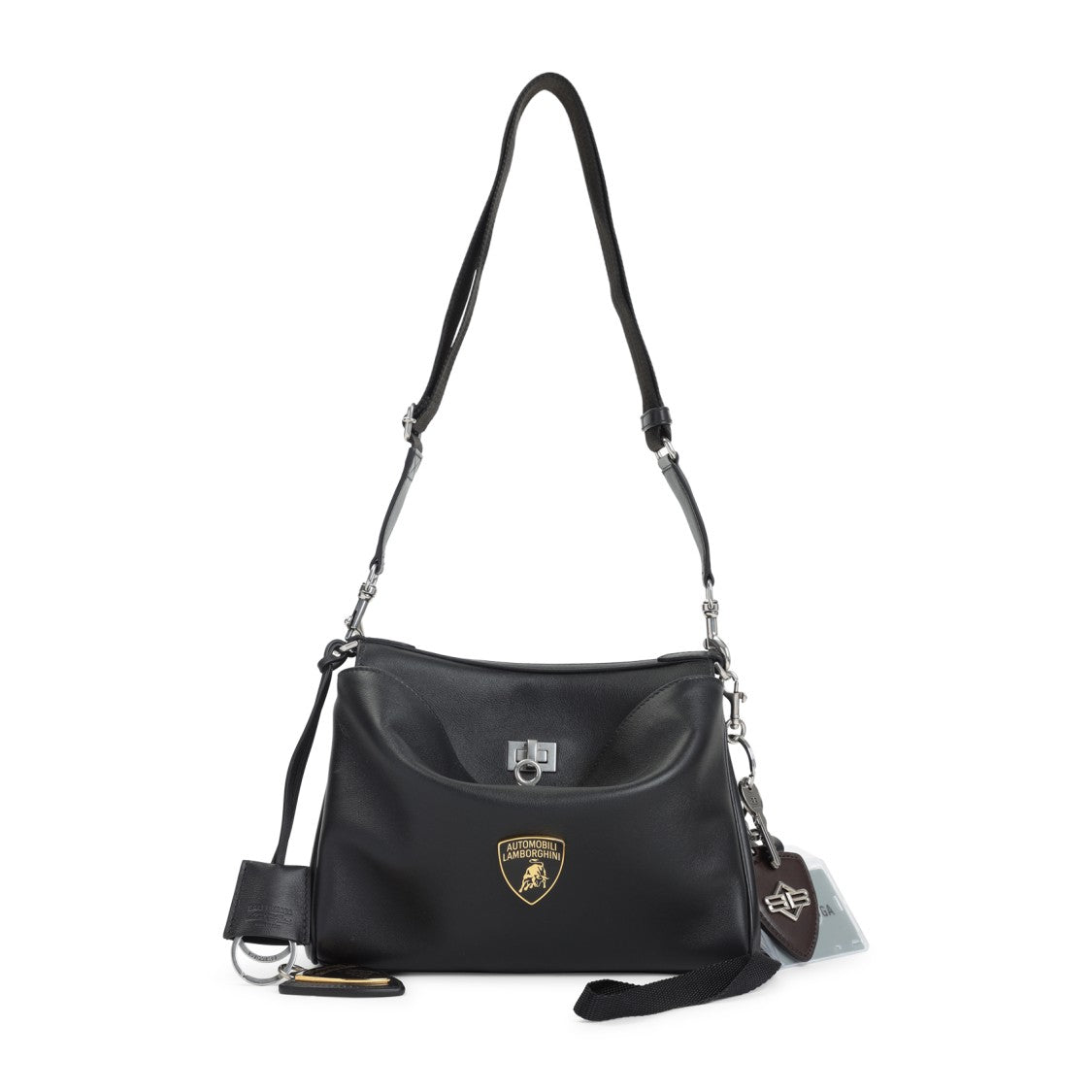 Balenciaga Black Leather Handbag