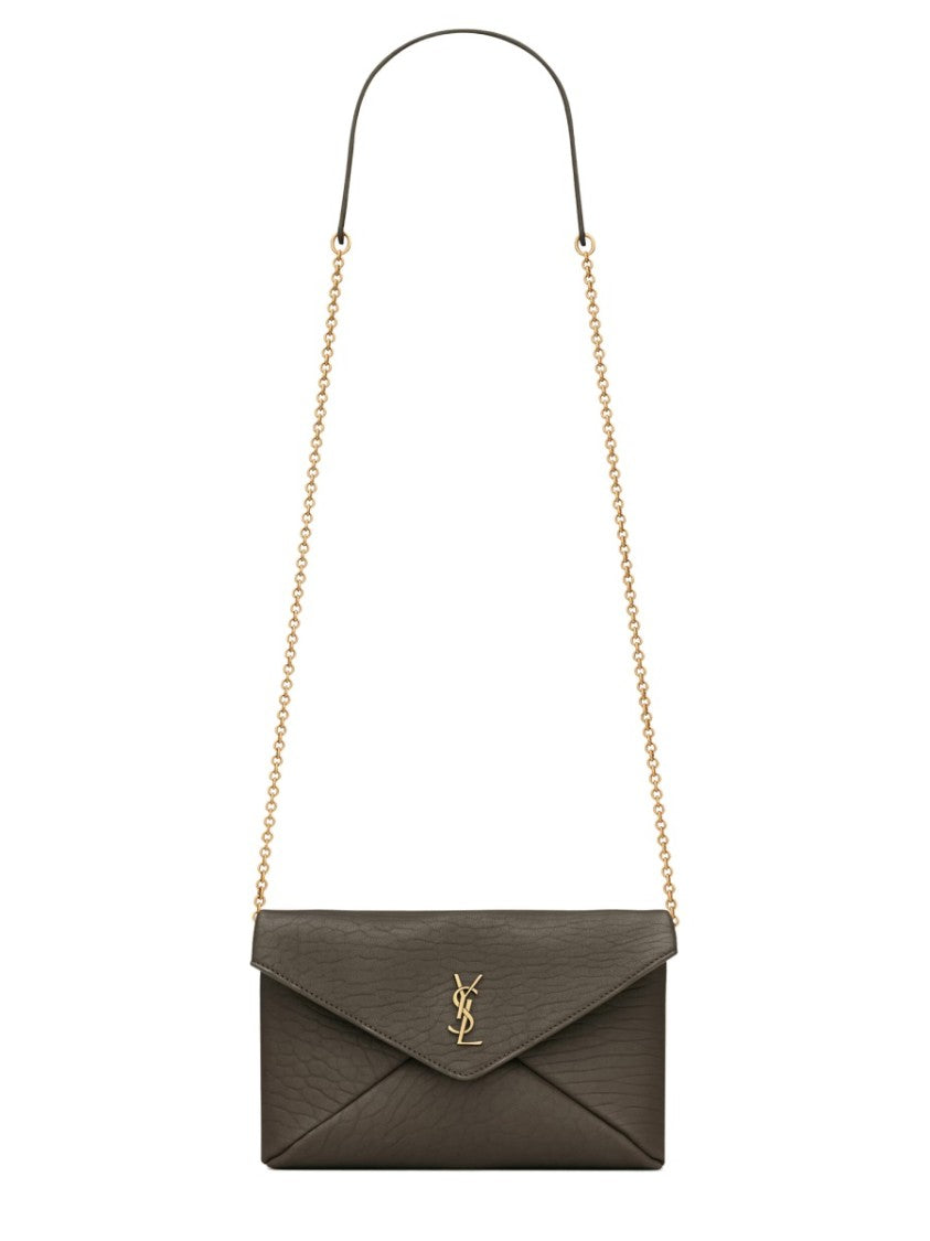 Saint Laurent Clutch Bag With Chain Cassandras