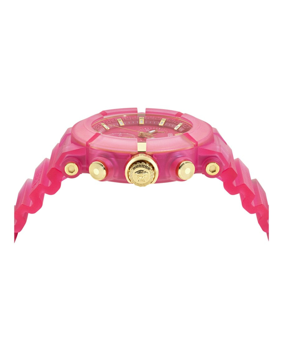 Versace Real Active Chrono Silicone Watch