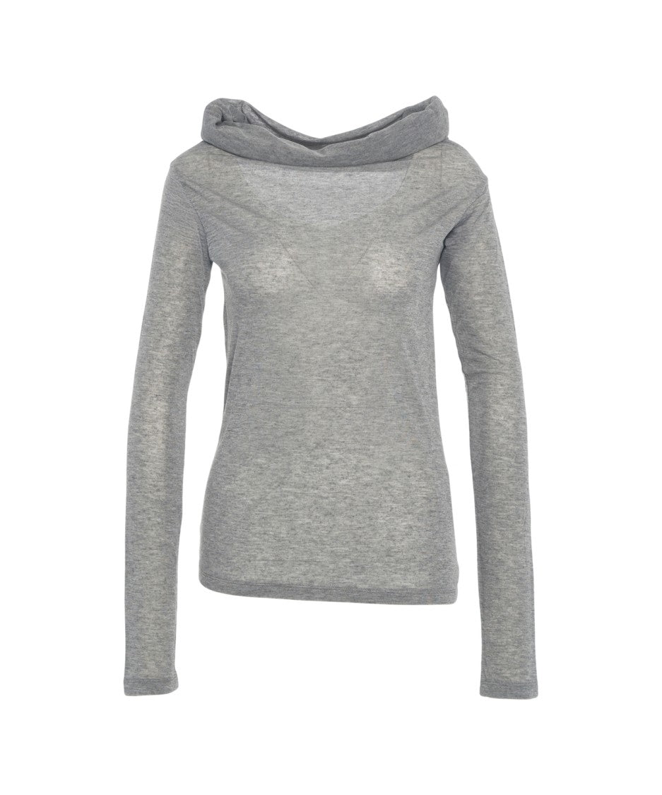 8Pm 'Ophelia' Waterfall Neck T-Shirt