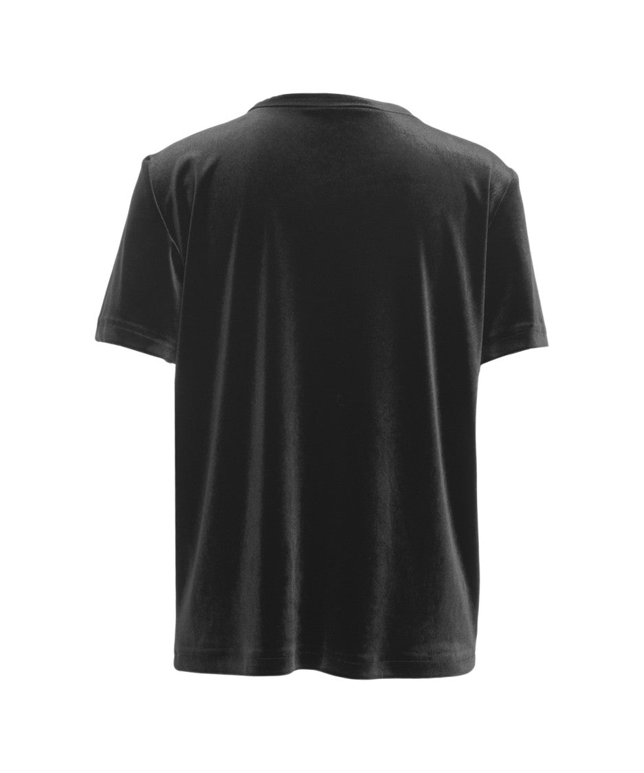 Gender Round Neck Loose-Fit T-Shirt In Flowing Fabric