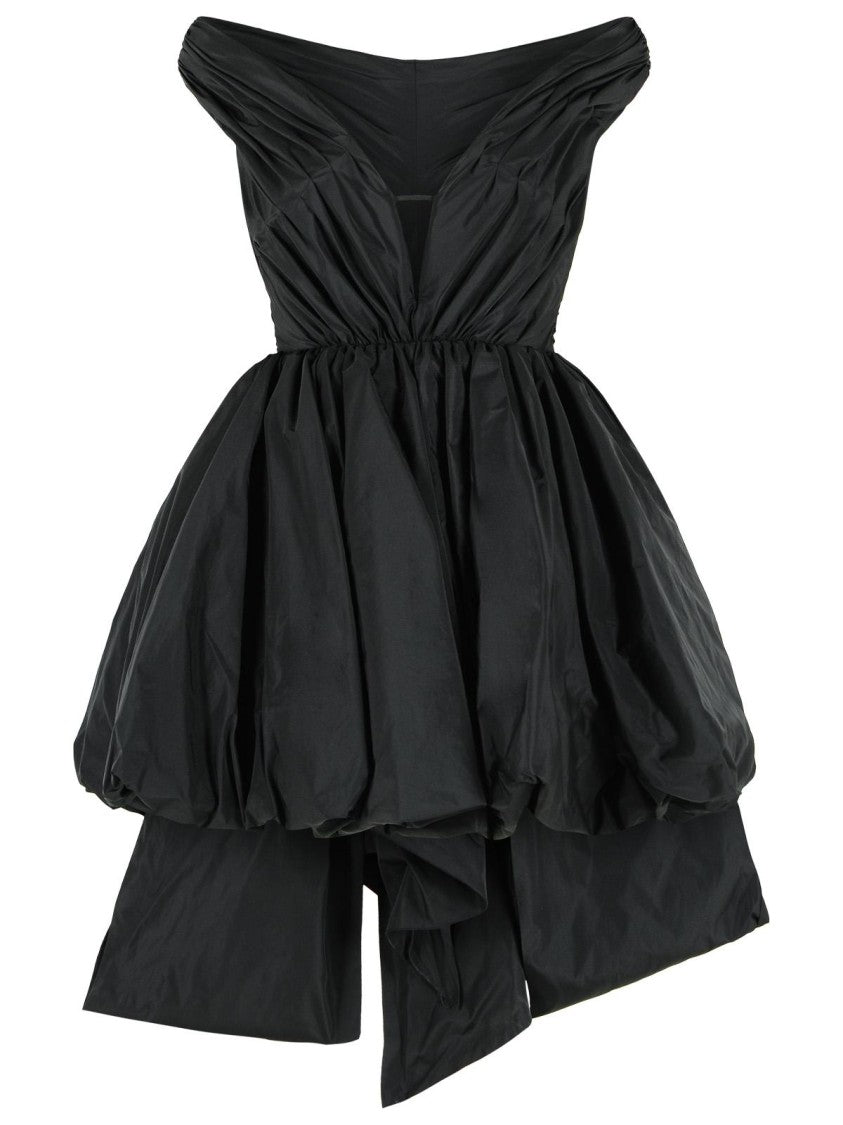 Blumarine Black Polyester Mini Dress