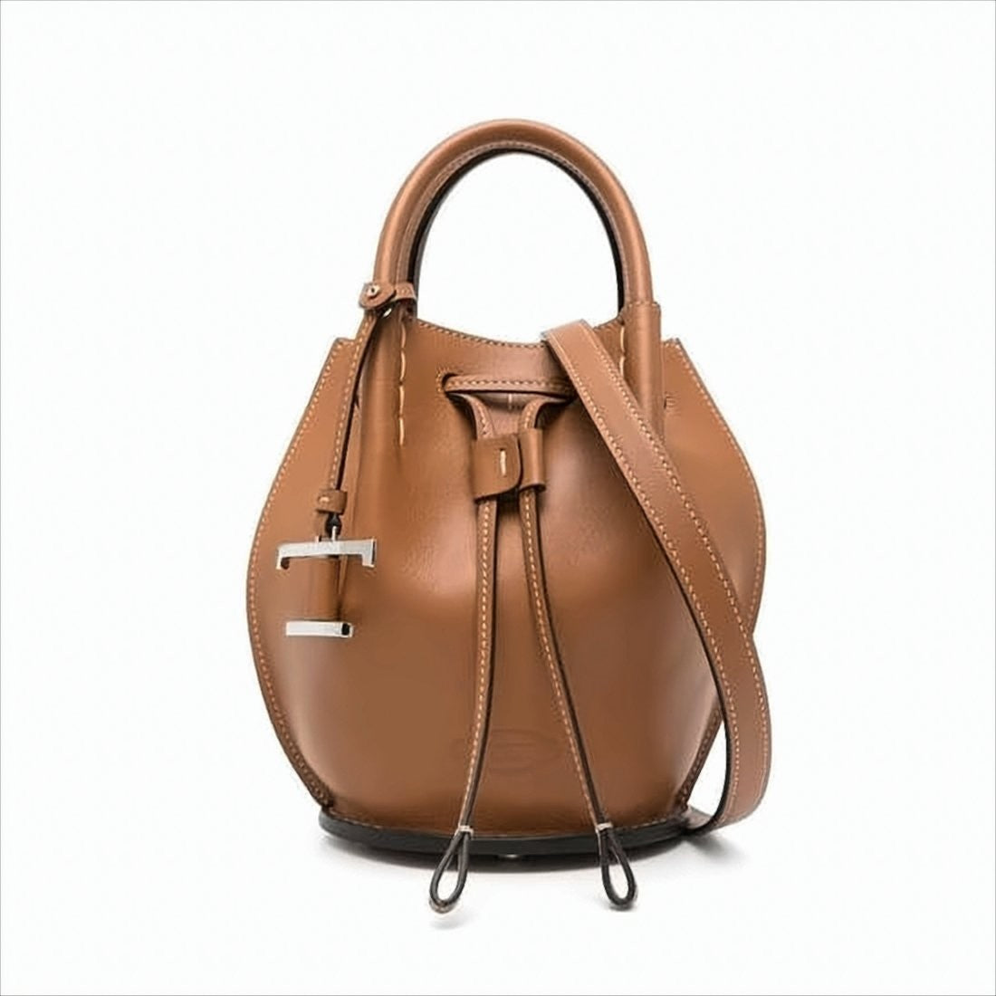 Tod's Bucket-Style Shoulder Bag With Drawstring Closure