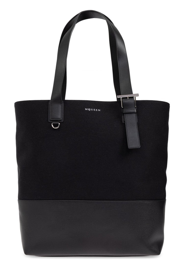 Alexander Mcqueen T Bar Shopper Shopper Bag