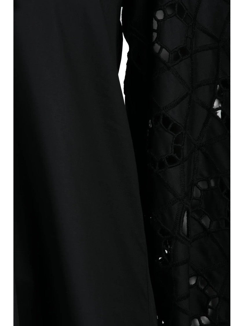 Dondup Cotton Tunic Dress - Black