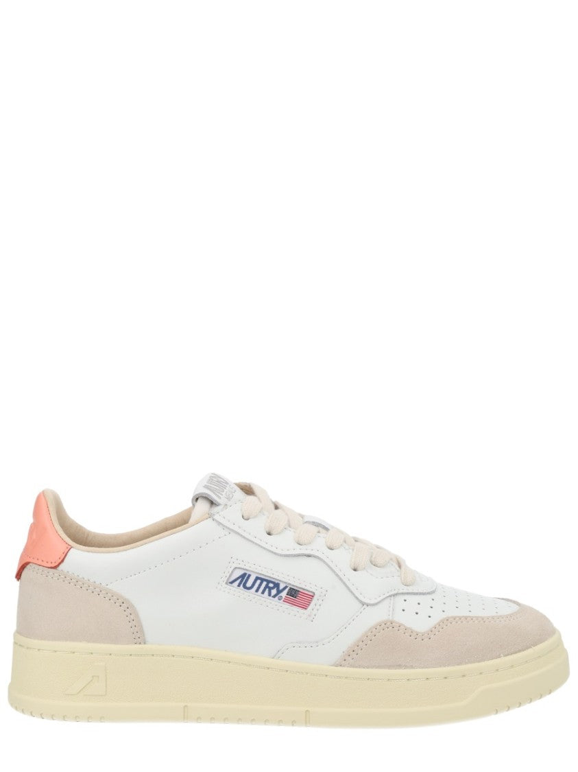 Autry Medalist Low Suede Panels Sneakers
