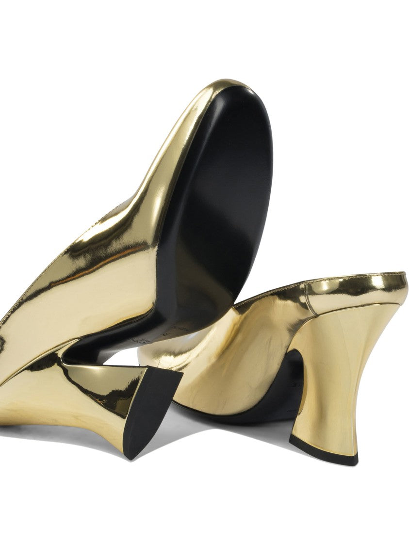 Givenchy "Sculpted" 95 Mm Heeled Mule
