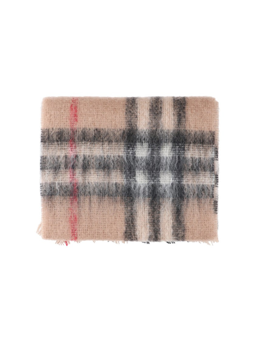 Burberry "Check" Scarf – Beige