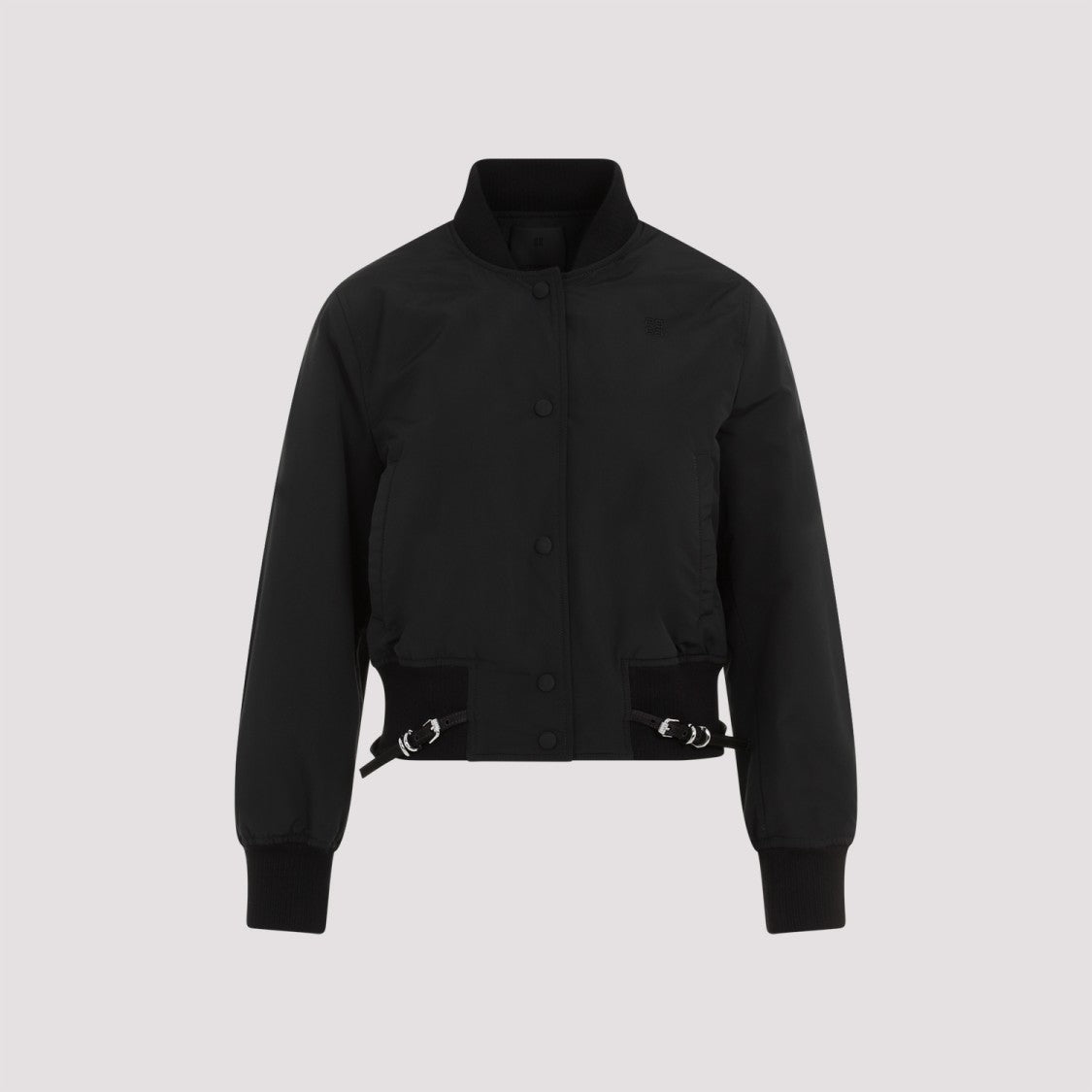 Givenchy Black Long Sleeve With Attached Belt Blouson
