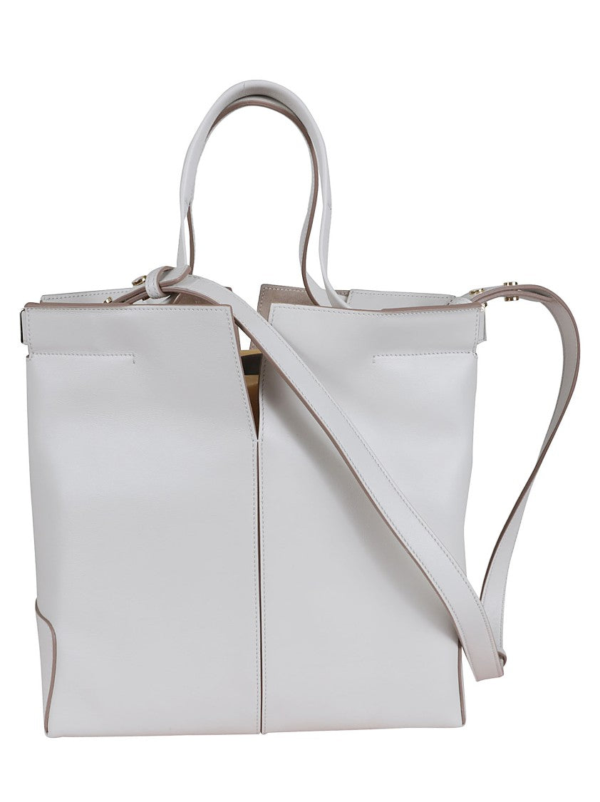 Tod's Structured Leather Shoulder Bag