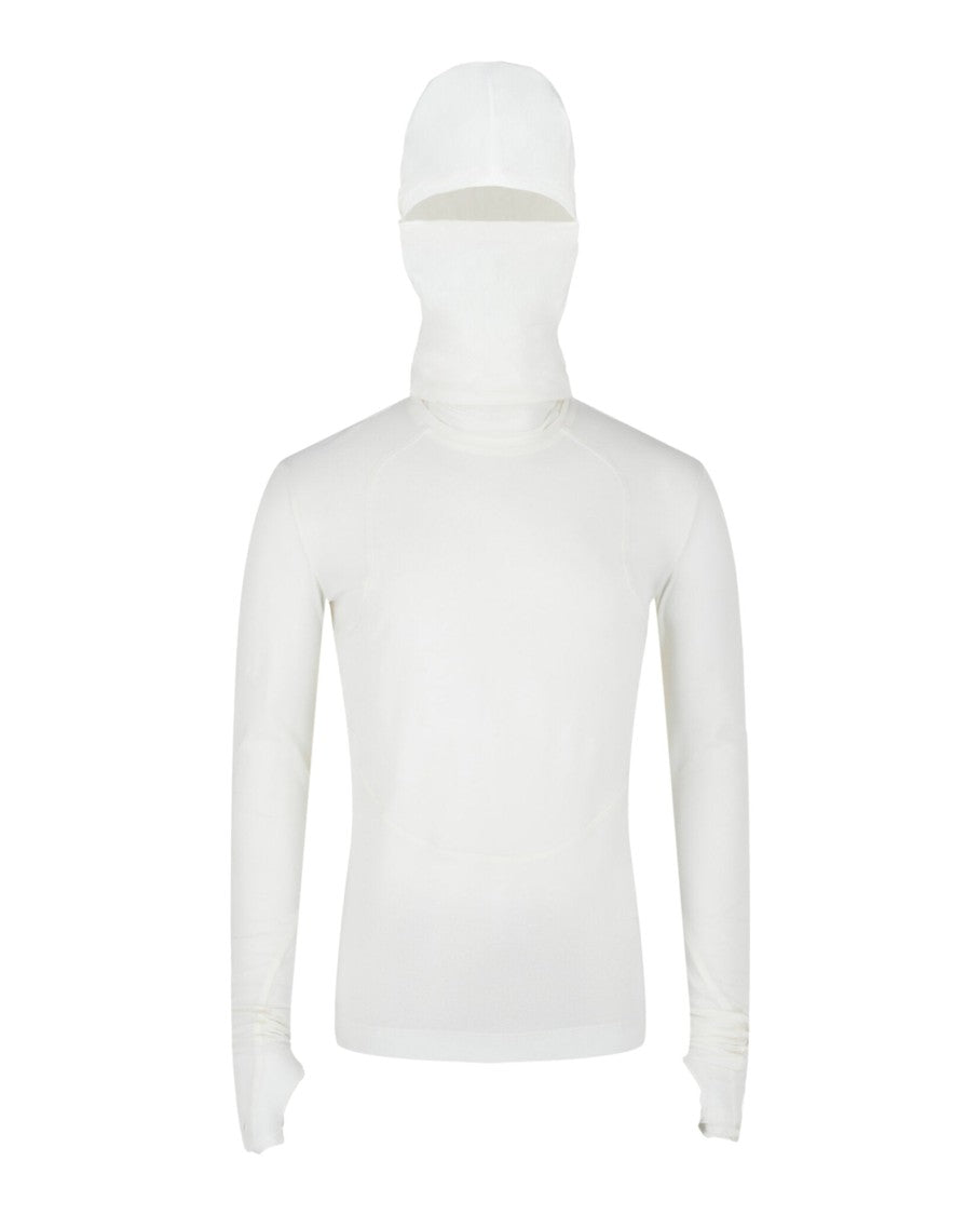 Givenchy Long Sleeve Balaclava Shirt With Gloves