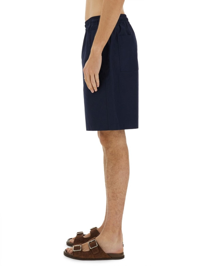 Gucci Tailored Poplin Shorts With Minimalist Design