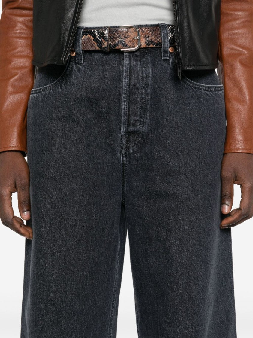 Gucci Wide-Leg Jeans With High Waist
