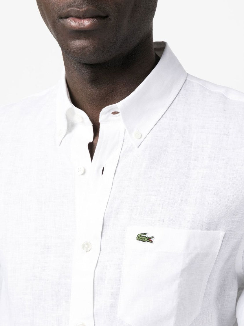 Lacoste Tailored White Shirt