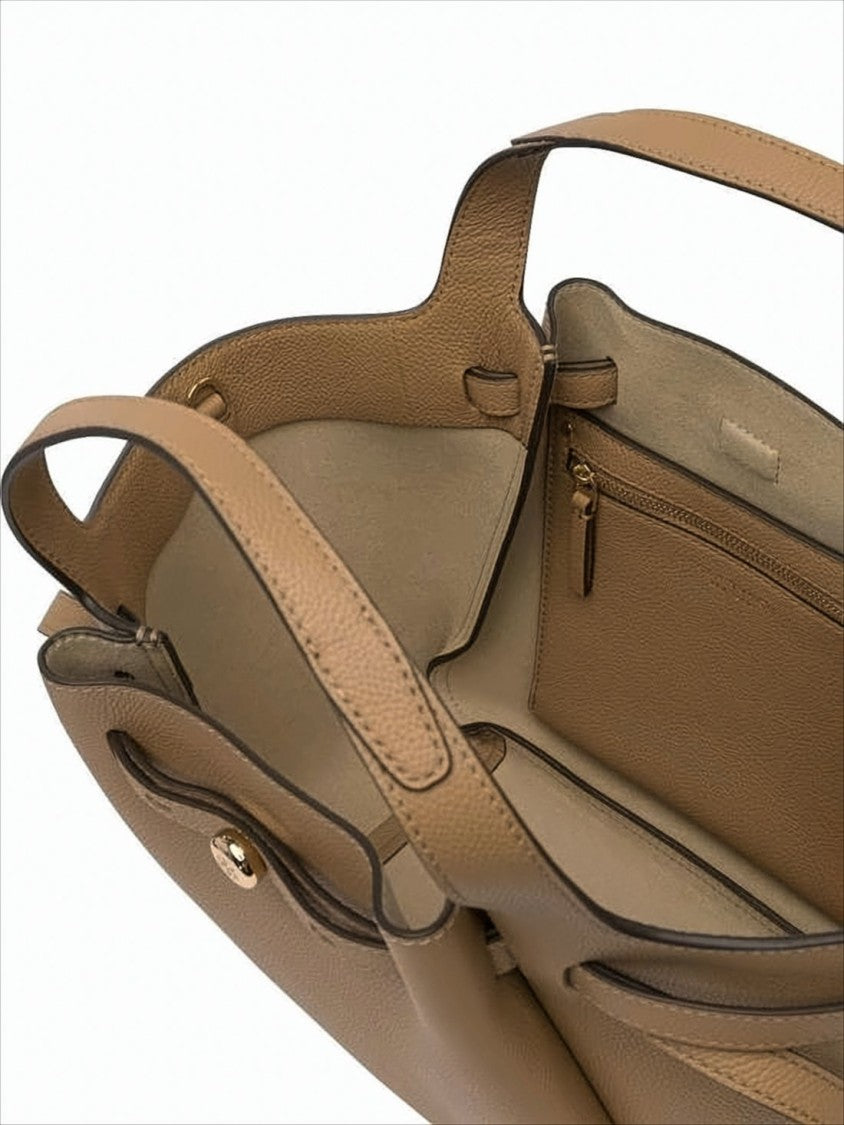 Tory Burch Textured Cowhide Leather Shoulder Bag