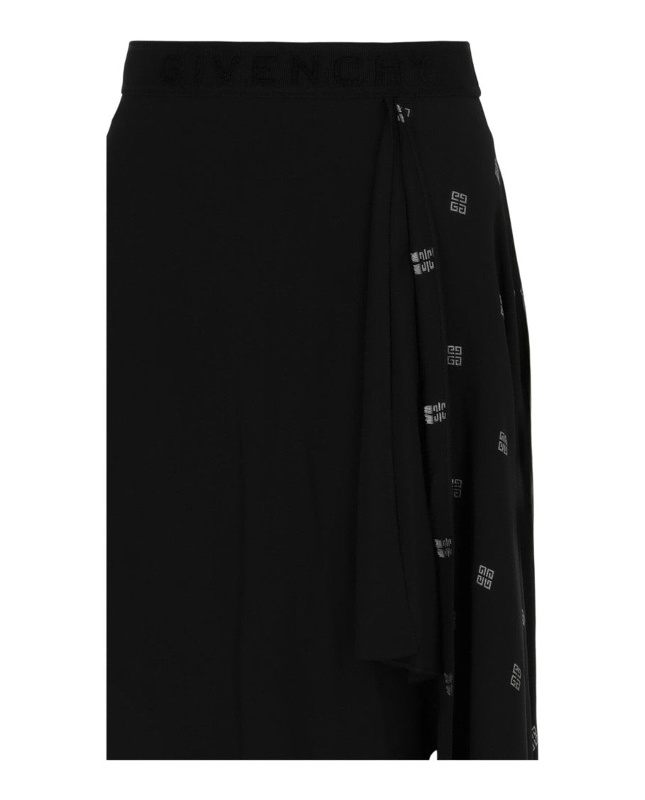 Givenchy 4G Asymmetrical Skirt