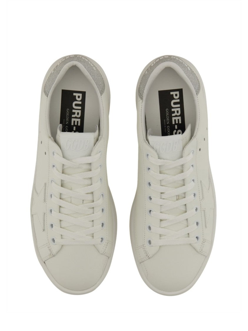 Golden Goose Purestar Low-Top Perforated Sneakers
