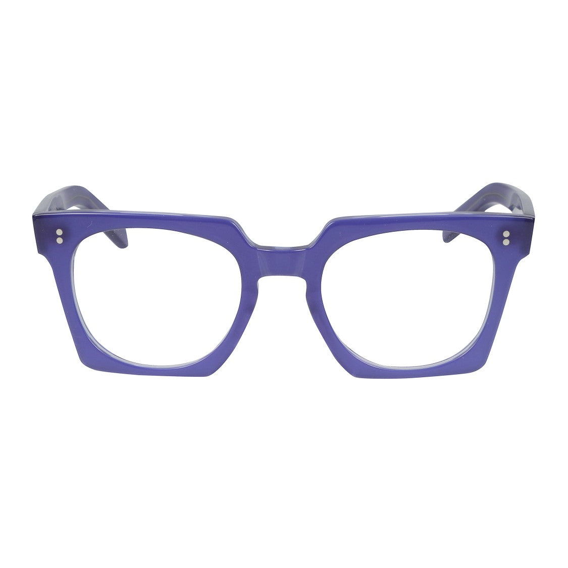 Kador Maya Translucent Deep Blue Square Frame Eyeglasses