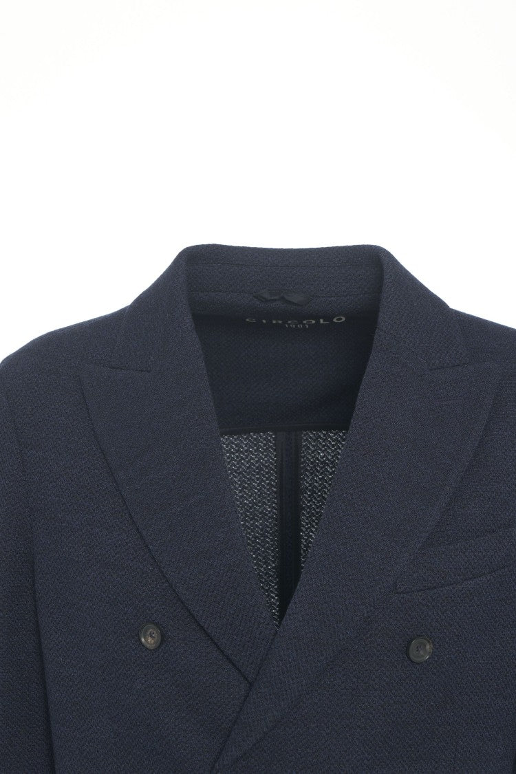 Circolo 1901 Double-Breasted Blazer With Classic Lapels And Structured Fit