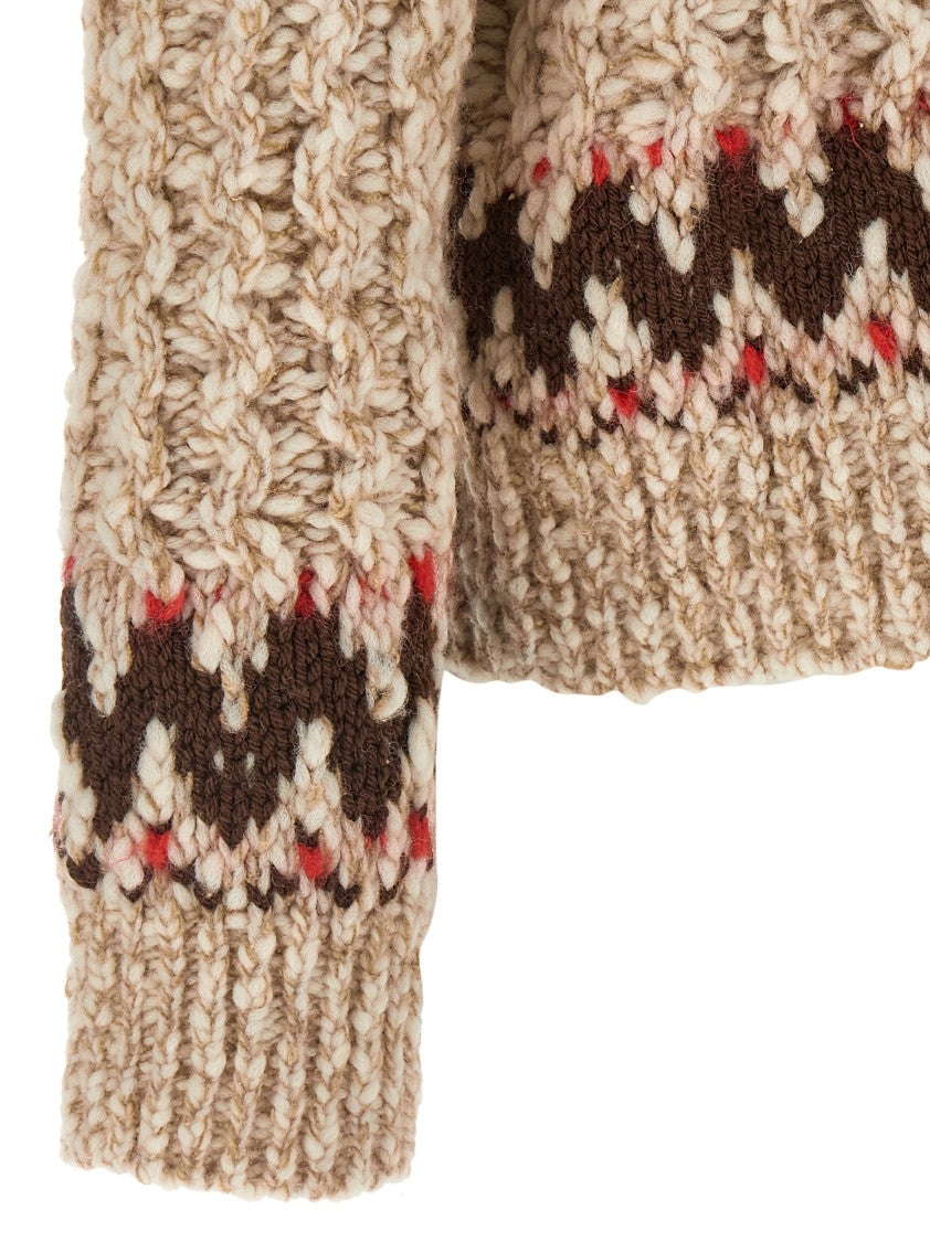 Moncler Grenoble Alpaca And Silk Sweater