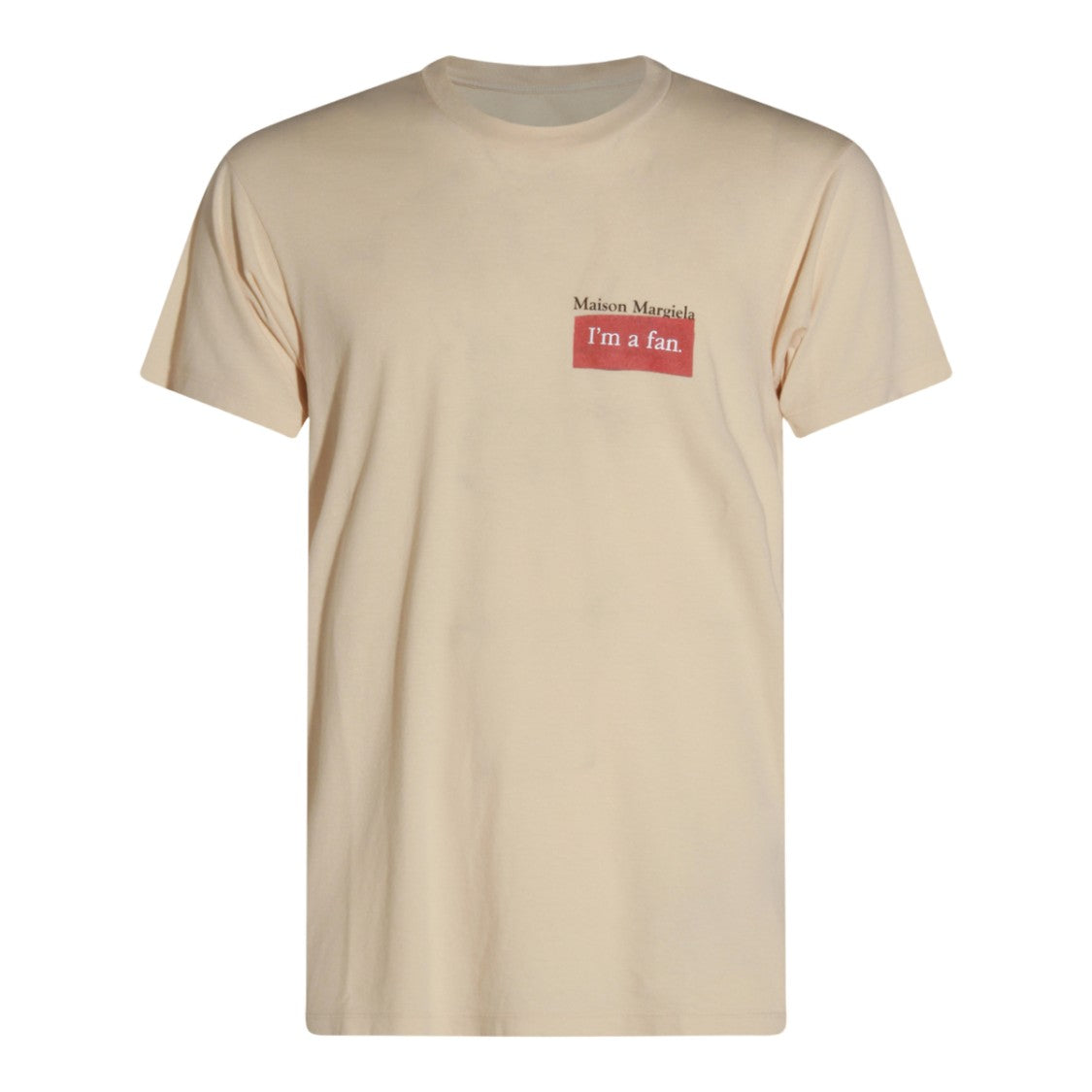 Maison Margiela Short-Sleeve T-Shirt With Classic Crew Neckline