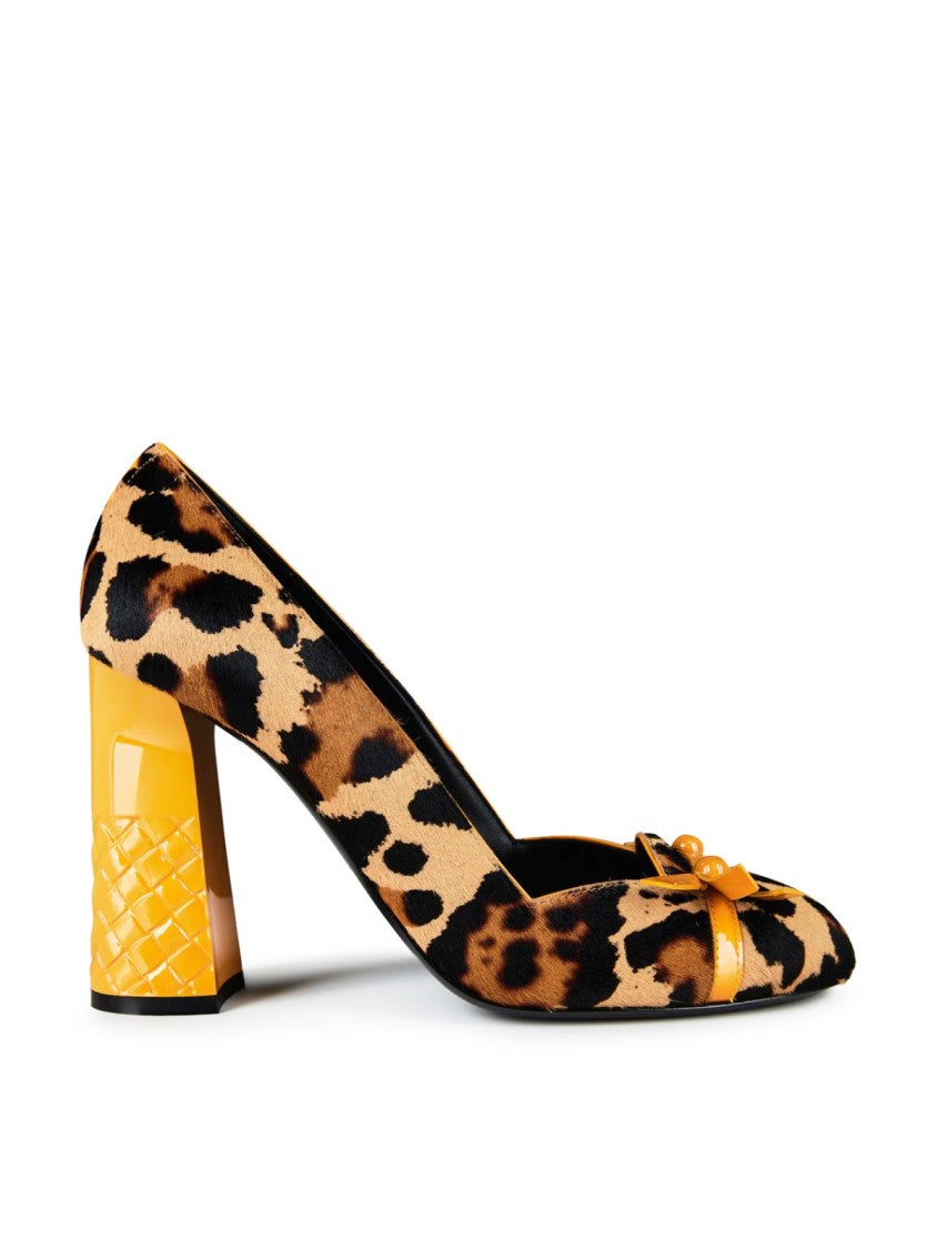 Bottega Veneta Pony Pollock Pumps