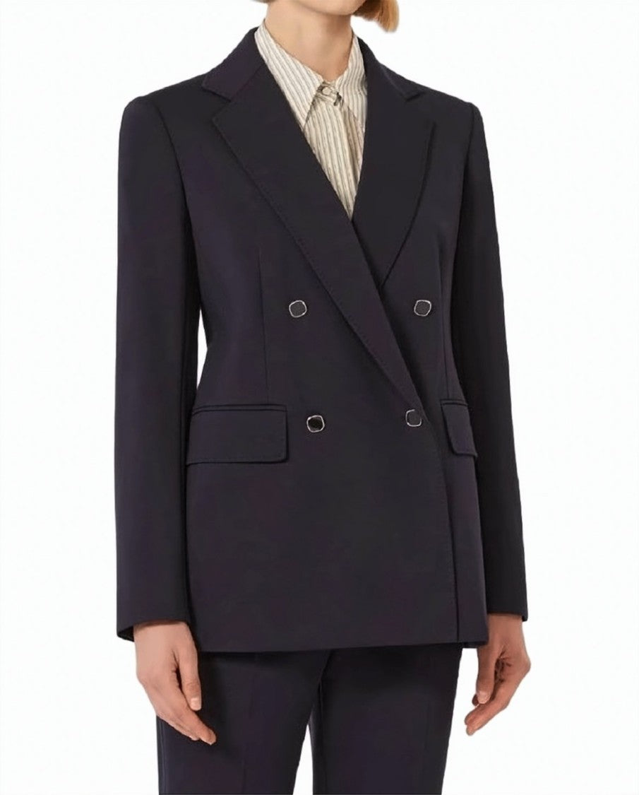 Max Mara Mstriviera Double-Breasted Blazer