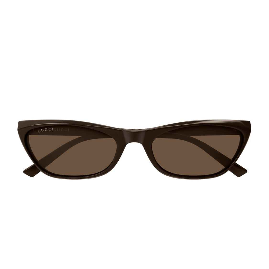 Gucci Brown Linea Emblem Gg2203s Cat-Eye Sunglasses