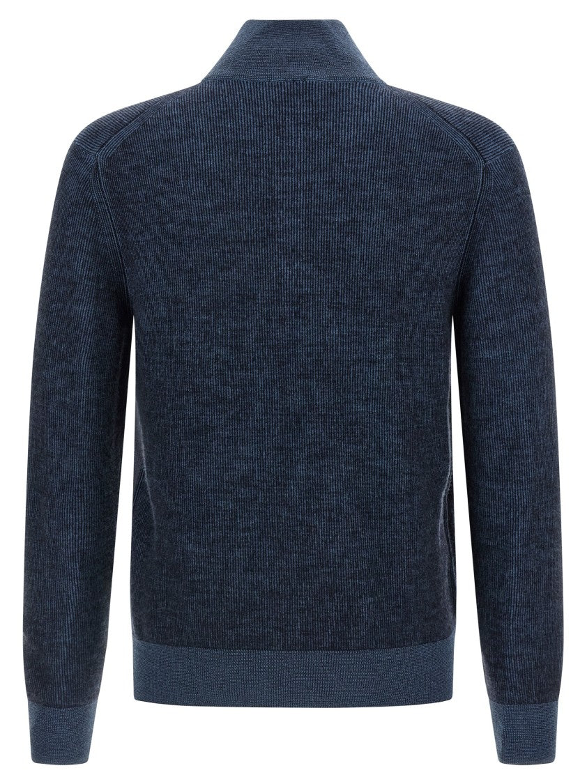 Brioni Half Zip Sweater
